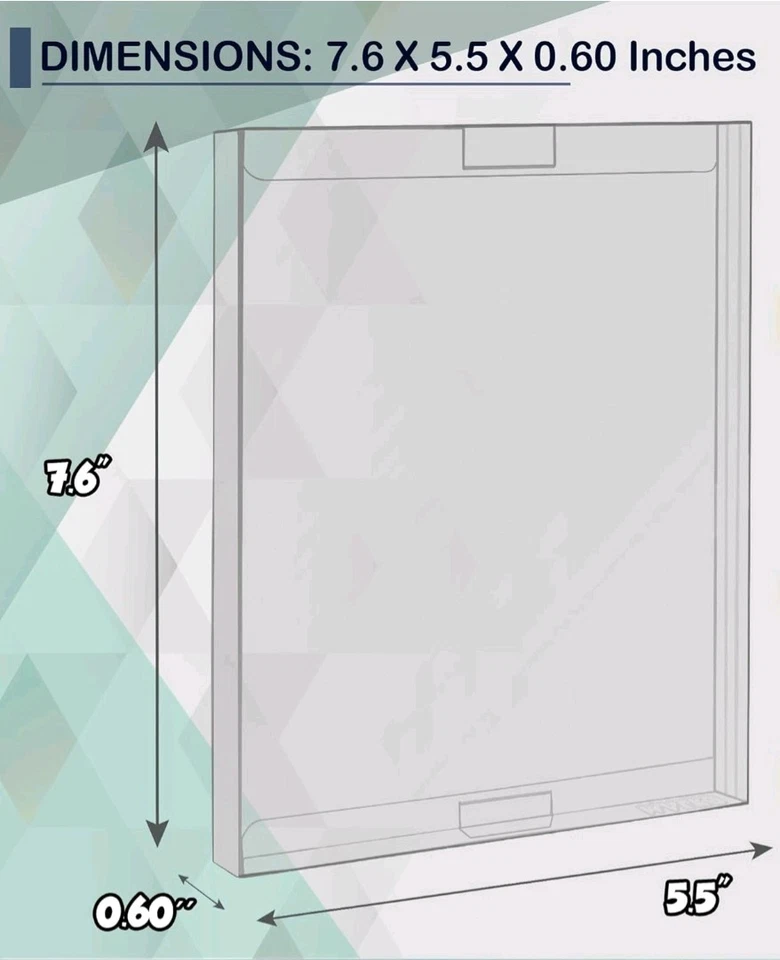 10 PACK Video Game Box Protectors: PS2, Wii, Wii U, Xbox, GameCube, DVD - Image 3 of 4