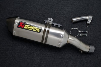 Akrapovic Slip-On Exhaust for Kawasaki ZX-6R | eBay