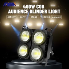 PAIDUN 1/2/4/8PCS 400W LED COB Warm Cool White Audience Blinder Stage Lighting