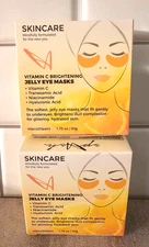 LA Splash Cosmetics 🌟 VITAMIN C BRIGHTENING Jelly EYE MASKS 🌟 80 pcs /40 pairs