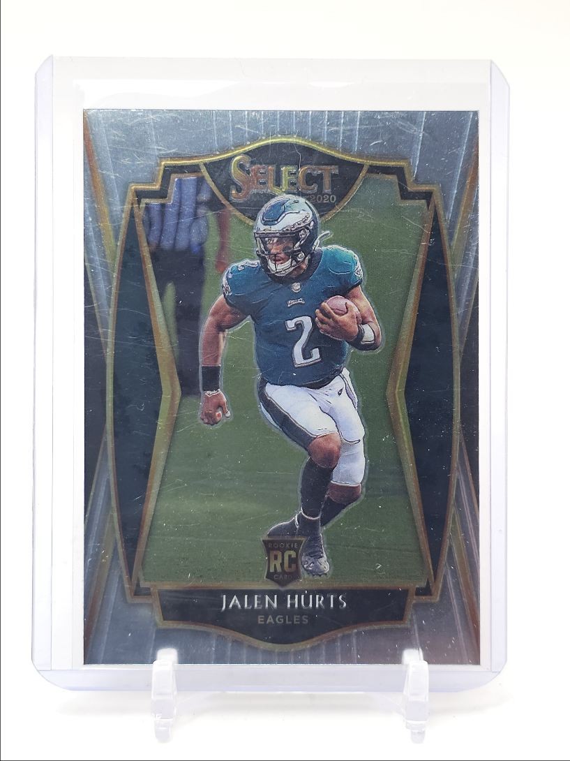 JALEN HURTS 2020 SELECT PREMIER LEVEL ROOKIE FOOTBALL BENGALS #150 B Q5384