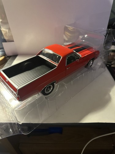 1970 Chevy El Camino Maßstab 1:18 Diecast Modellauto Ertl American Muscle rot DWK162 - Bild 6 von 6