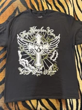 XL - $UICIDEBOYS Official Grey Day 2025 Tour Cross T-Shirt