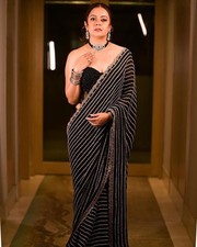 SARI INDIAN PAKISTANI WEDDING SAREE BLOUSE NEW DESIGNER BOLLYWOOD PARTY WEAR