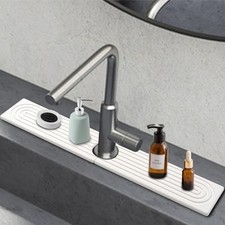 Stone Faucet Mat Kitchen Sink Super Absorbent Diatomaceous Earth 24''