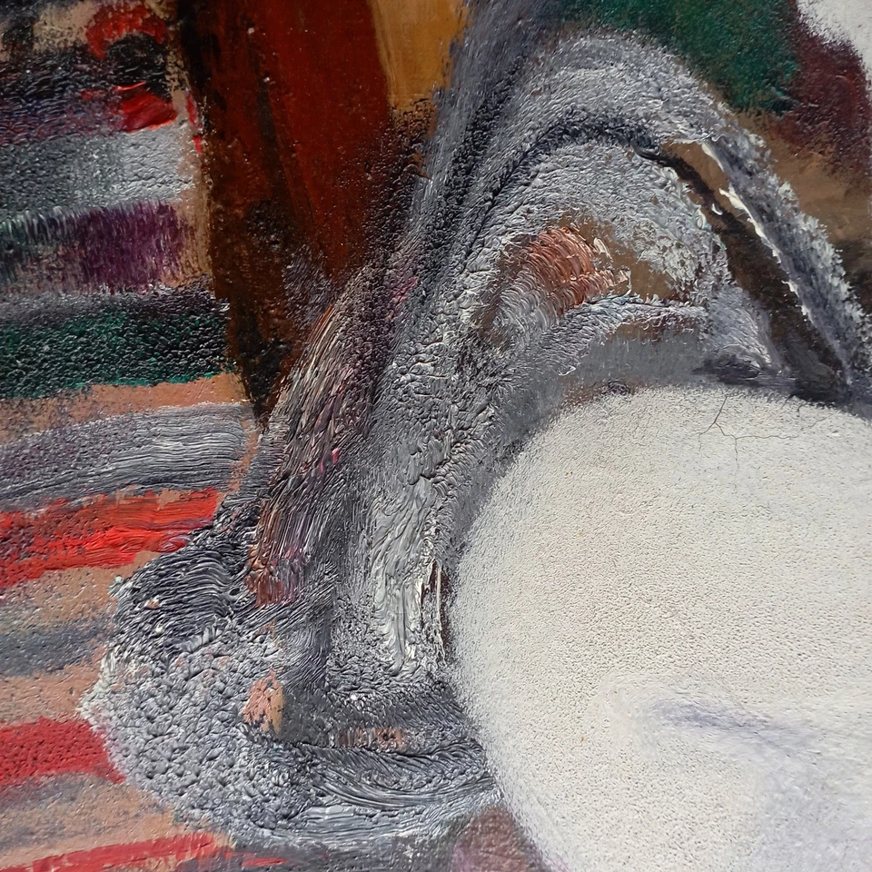 Gemälde „Akt“. Sowjetischer / Russischer Künstler A. Slepkov (Анатолий Слепков). - Bild 4 von 4