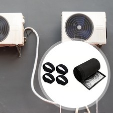 AC Pipe Insulation Cover Flexible Insulation Wrap for Mini Splits Heat Pump