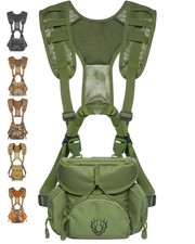 Binocular Harness Chest Pack - Lightweight Bino Harness with Rangefinder Pouc...