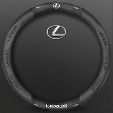 Coprivolante 15" fibra di carbonio + pelle PU X1 per Lexus 1990-2025 tutti i modelli