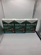 3x 4 Ct. BioFreeze Cool The Pain( 2- 25x14cm)  (2-20x10cm) Exp::05/2026