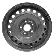16x6.5 20 Hole Refurbished Steel Wheel Painted Black 560-62565