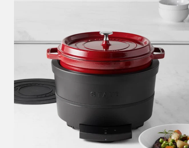 Staub Precision Induction Multi Cooker, black.