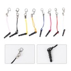 15 Pcs Mobile Phone Pendant Rope Wrist Strap Bag Charms for Handbags