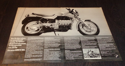 BMW K 100  Reklame (1984)