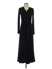 Halston Heritage Women Black Casual Dress XS
