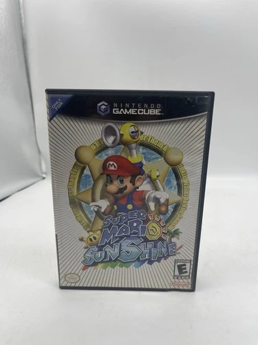Nintendo GameCube Super Mario Sunshine Game , No Manual