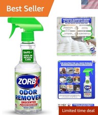 Unscented 16 Fl Oz Odor Eliminator Spray - Eco-Friendly Pet Safe Formula