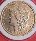 1886 Morgan Silver Dollar – 90% Silver – Phil Mint – BU (6-28)