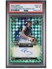 COOPER FLAGG 2025-26 TOPPS FINEST ELECTRIFYING GREEN ROOKIE AUTO /75 PSA 8 Q4244