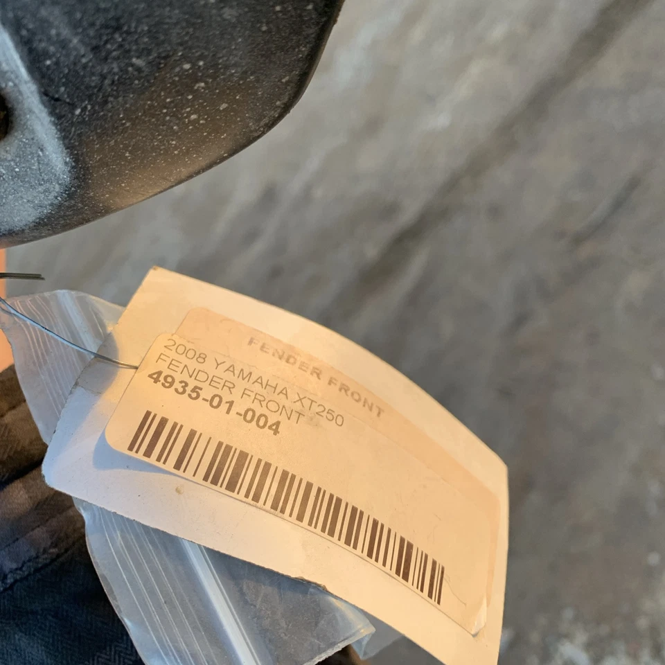Guardabarros delantero Yamaha XT250 XT 250 2008-2017 4935-01-004 Foto 3 de 4