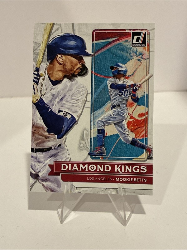 Mookie Betts 2022 Panini Donruss - Diamond Kings Mookie Betts #27
