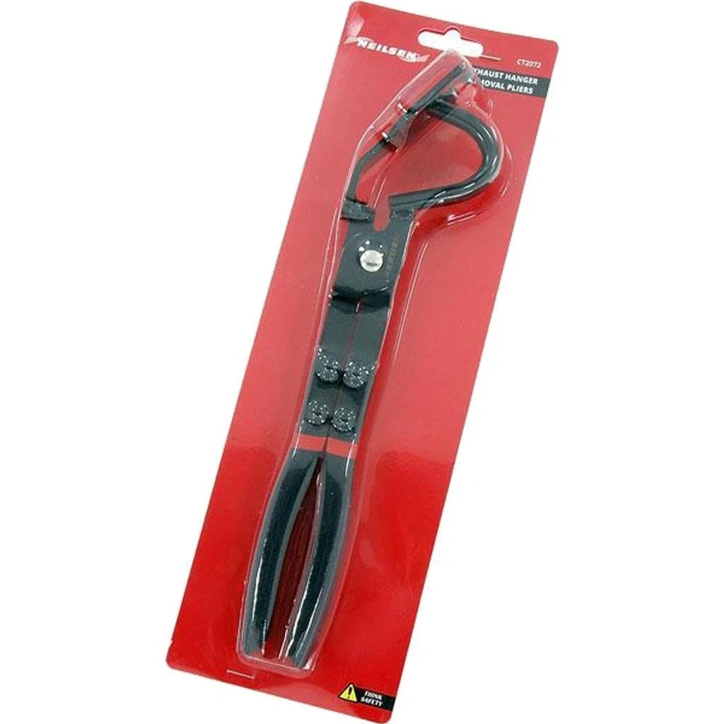 Neilsen CT2072 Exhaust Hanger Pliers – Long Rubber-Dipped Handles, Ideal for Removing Rubber Grommets from Exhaust Mounts – Fits a Wide Range of Vehicles - Image 10