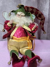Mark Roberts Harlequin Jester Fairy 18 Inches