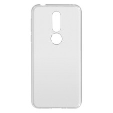 Gelhülle, flexibles Backcover für Nokia 7.1, frosted case – Weiß