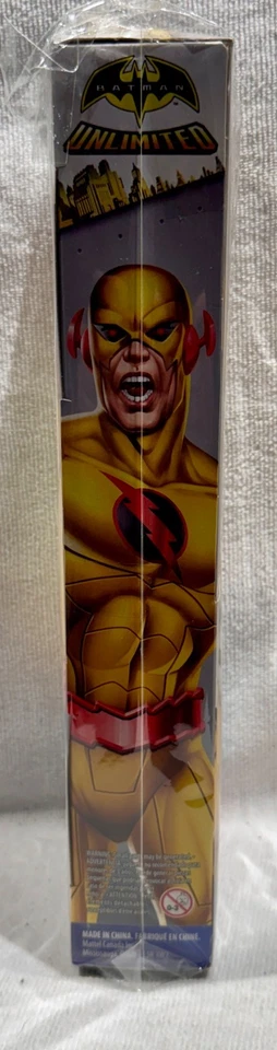 Figura DC Comics Batman Unlimited 12" Flash Inverso Altamente Posable Sin usar, en caja Foto 3 de 4