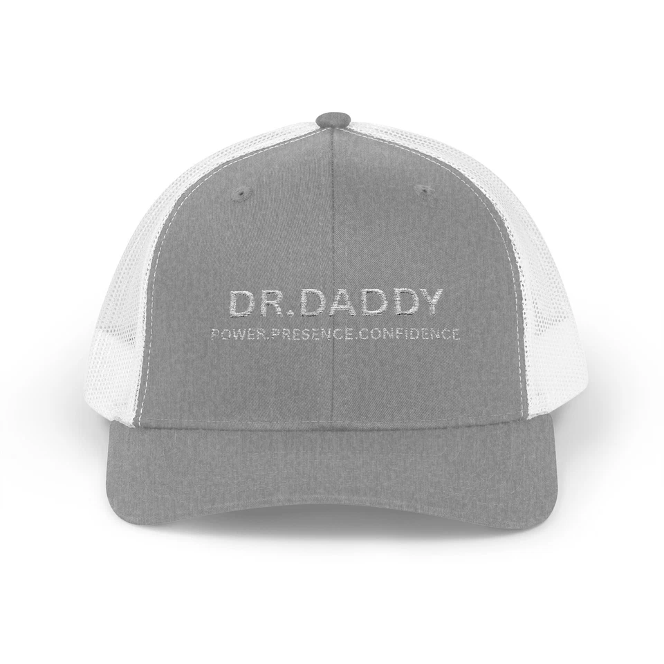 Dr. Daddy embroidered snapback trucker cap | mesh hat - Image 1 of 1
