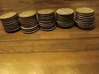 1965 - 1969 Kennedy Half Dollars 40% Silver Coins  Lot of 50  mixes years/mints