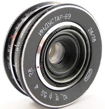 CLA'd PERFECT Con. INDUSTAR-69 Russian Wide Angle Lens M39 MMZ BelOMO 11