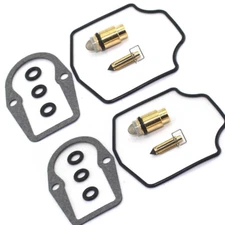 2 Sets For Yamaha XT550 XT600 TT600 Carburetor Repair Kit Carb Rebuild Kit