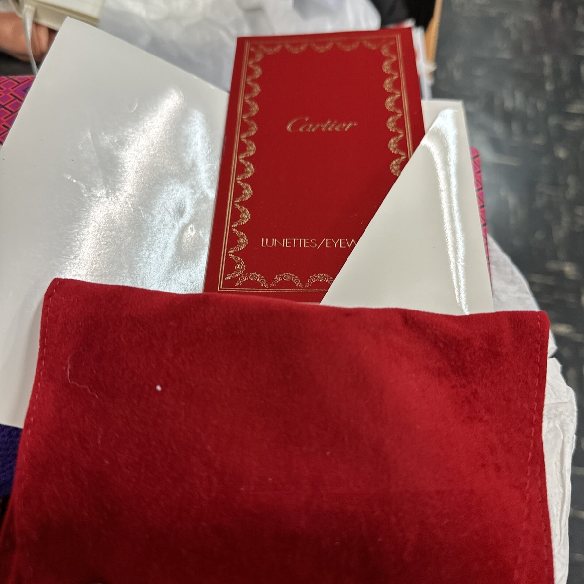 Cartier Watch Travel Red Swede case Red Cartier Watch Genuine with