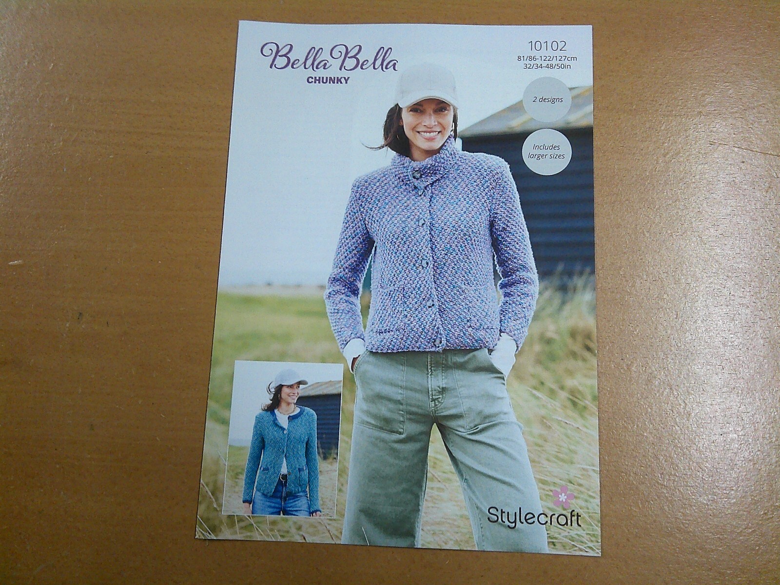 Stylecraft Chunky Knit Pattern 10102 (2 Designs) 81/86 - 122/127 cm Jackets