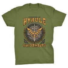 Image of Hyrule University Legend Of Zelda Inspired T-Shirt