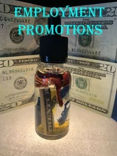 Employment Oil Jobs Promotions Money- Hoodoo Voodoo Wiccan Spell Conjure Pagan