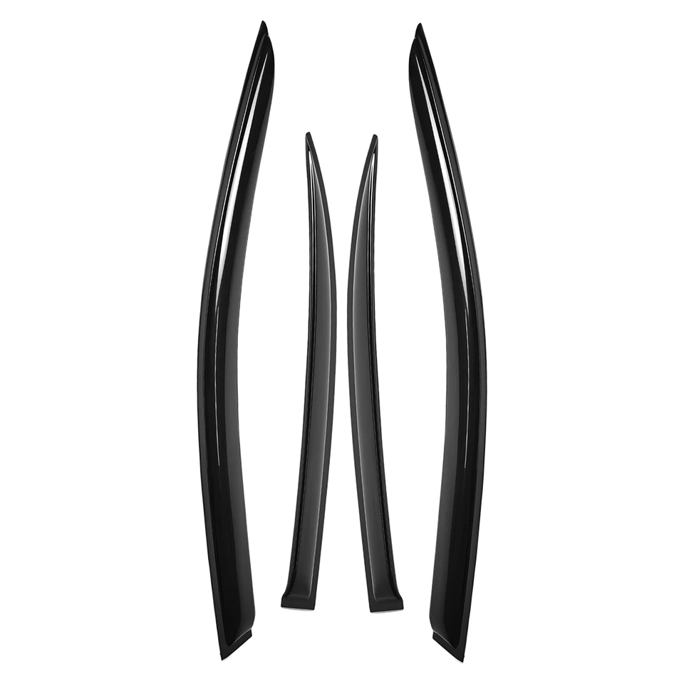 Para Volkswagen VW Jetta MK6 JDM 2011-2018 Visera de ventana Protectores de lluvia Deflector Foto 2 de 4