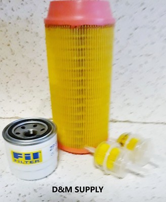 Kubota Zero Turn ZD326 ZD331 Filter Service Maintenance Kit D1305-E3 Engine