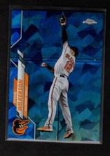 STEVIE WILKERSON 2020 TOPPS CHROME UPDATE SAPPHIRE BALTIMORE ORIOLES