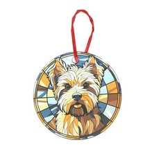 Yorkie - Yorkshire Terrier Design Holographic Ornament