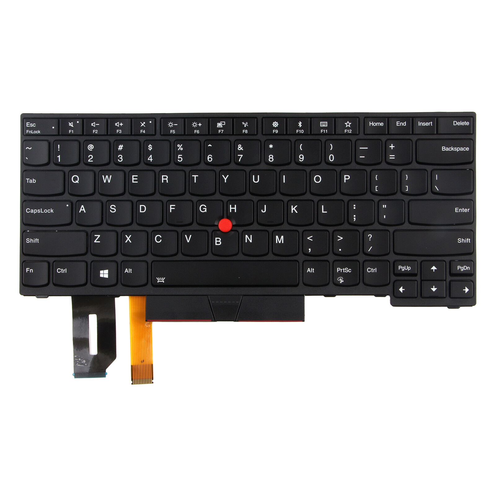 New US Keyboard Backlit for Lenovo ThinkPad E480 E485 E490 E