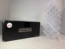 byAlegory Acrylic Makeup Organizer Stand Cosmetic Storage 28 Spaces 2 Sets