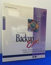 SEAGATE SOFTWARE SBE-NTSE-0002 BACKUP EXEC 7 VERSION FOR WINDOWS 