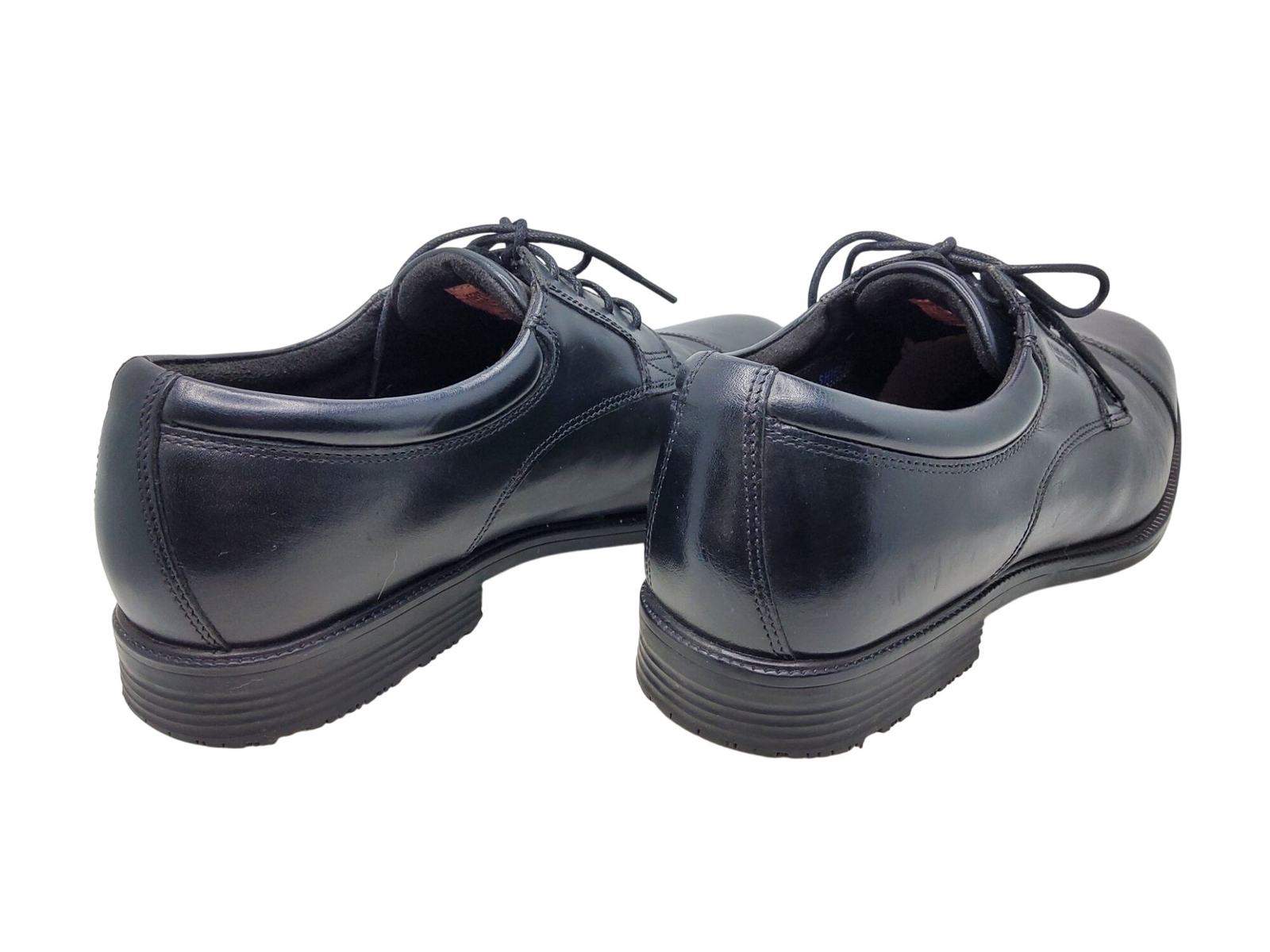 SAOLA Scarpe stringate uomo Rockport Walkability nere impermeabili pelle punta cappuccio