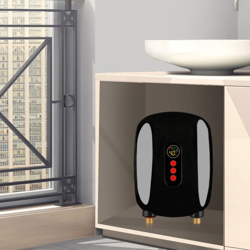 Mini Scaldabagno 6,5KW Scaldabagno Elettronico Piccolo Scaldabagno Scaldabagno - Foto 3 di 34