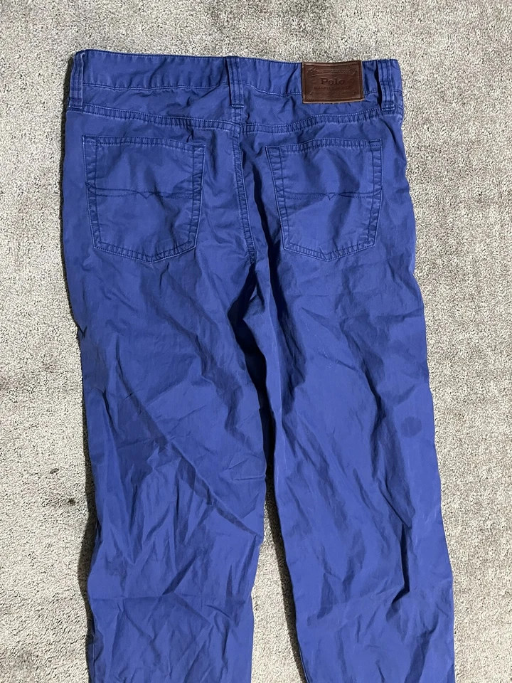 Pantalones polo Ralph Lauren para niños talla 20 pantalones clásicos azul real Foto 2 de 4