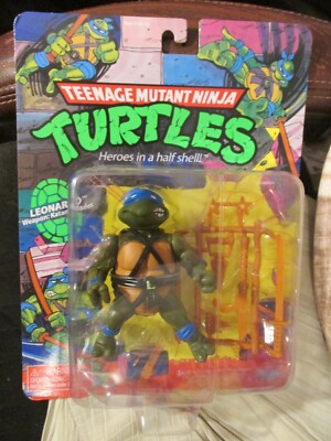 TEENAGE MUTANT NINJA TURTLES~LEONARDO W/WEAPONS~2021 NIP ACT FIGURE~#81281