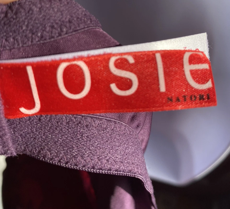 Sujetador acolchado JOSIE by Natori lencería contorno púrpura/coral 36DD USADO EN EXCELENTE ESTADO Foto 2 de 4