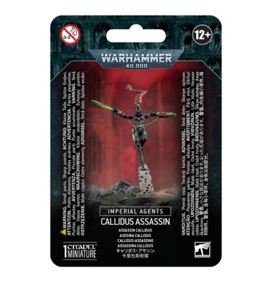 Imperial Agents: Callidus-Assassine Warhammer 40k 40000
